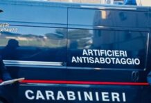 Laterza, ordigni esplosivi nascosti in garage