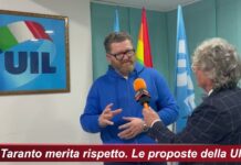 Taranto merita rispetto. Le proposte della Uil