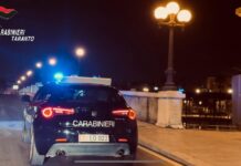 Taranto, colpo sventato nella notte: arrestato 25enne